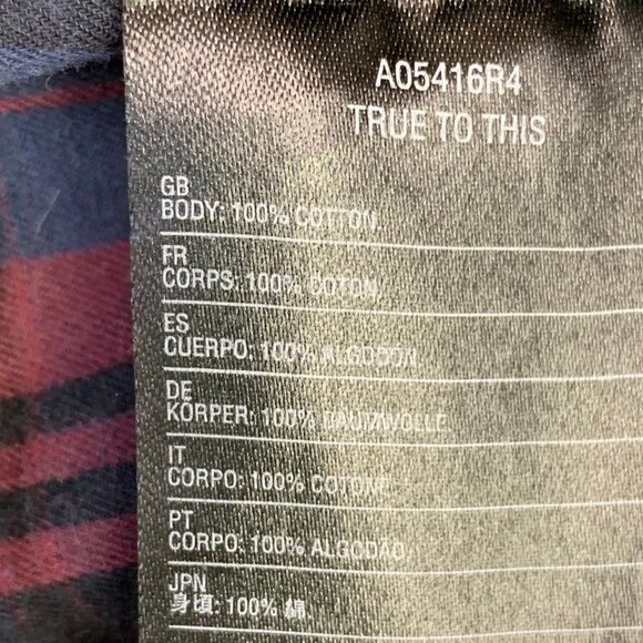 Volcom Men's Classic Fit Plaid Button Down Cotton Pocket Long Sleeve Shirt SZ L‎ - Picture 9 of 12